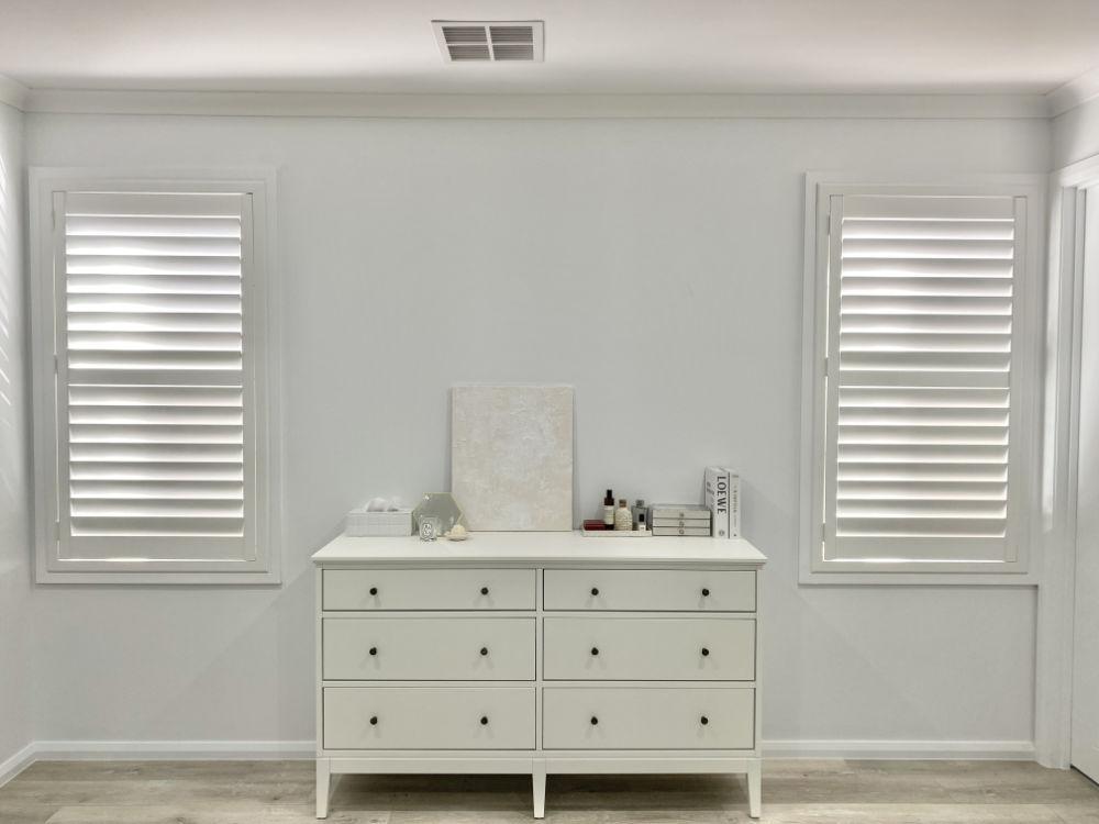 Plantation Blinds Bedroom